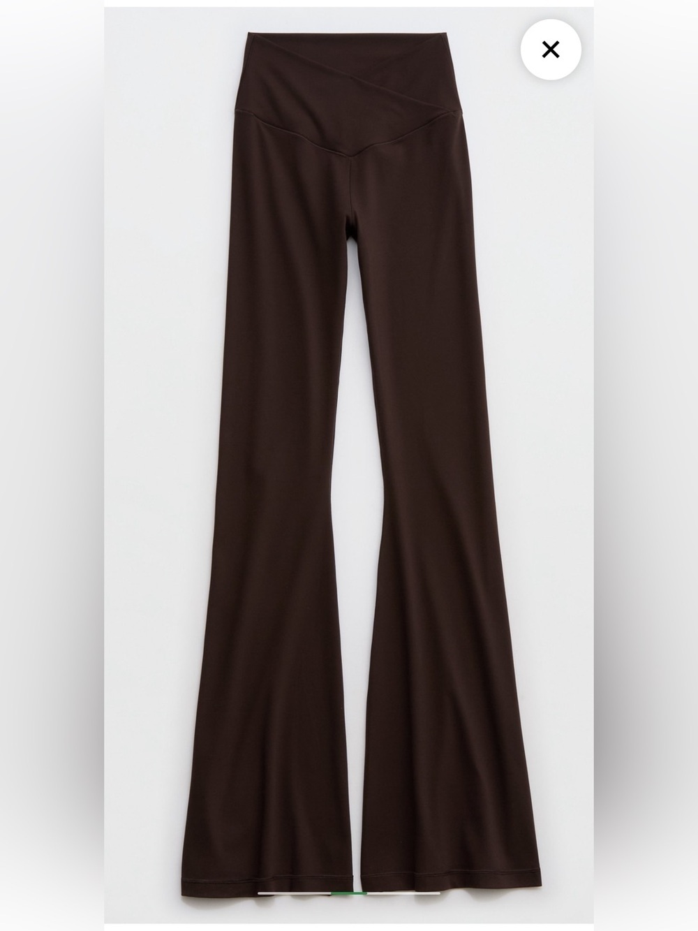 OFFLINE By Aerie Real Me High Waisted Crossover Flare Legging size small